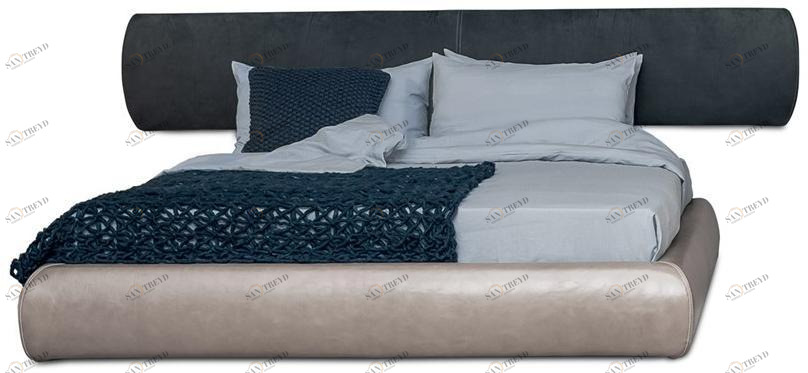 BAXTER Кровать двуспальная с обивкой sun-id-1474900