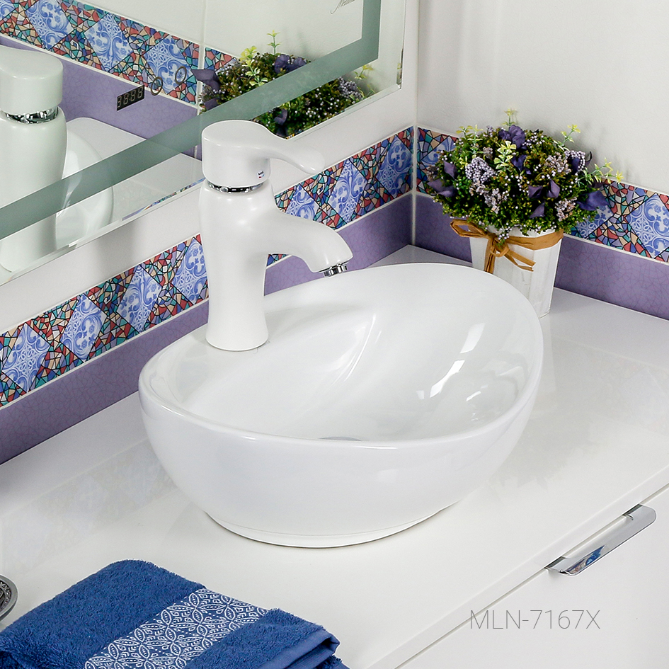 Накладная раковина melana mln-7167x 7167X-805