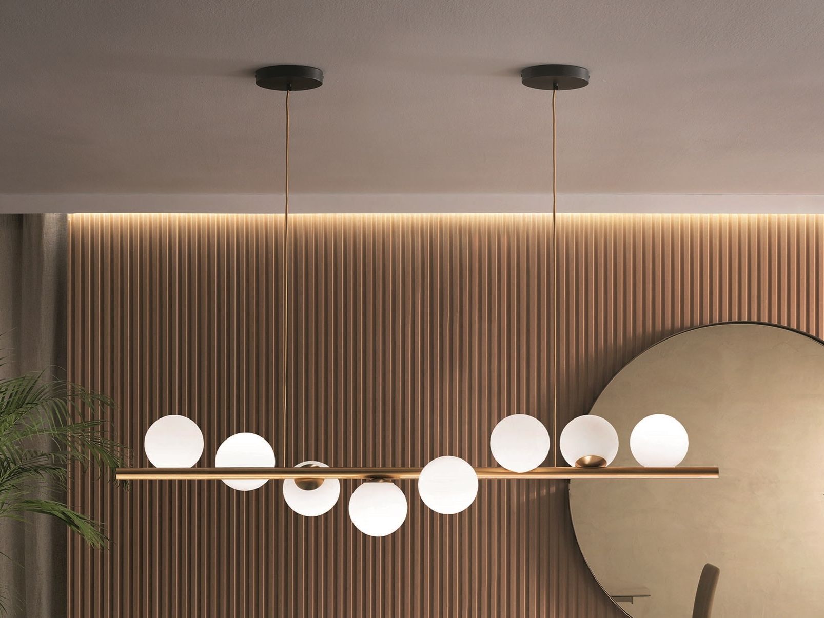 Окрашенный металлический подвесной светильник RIFLESSI ARCH-00066169 - Вид №1