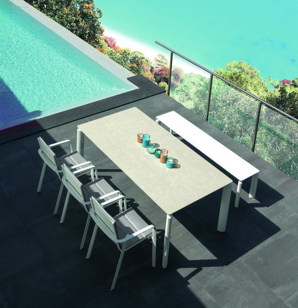 Talenti Садовый стол из керамики раздвижной Milo Mlotpcer160 / 200 - Вид №4