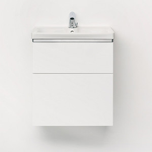 9610321101 IDO Glow напольная тумба под умывальник с двумя ящиками, 1180 мм, белый