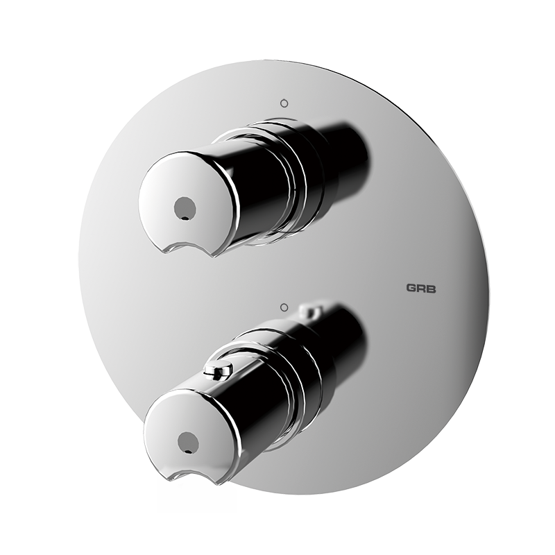 40057000 BASIC Встроенный термостатический внешняя часть Хром GRB MIXERS 