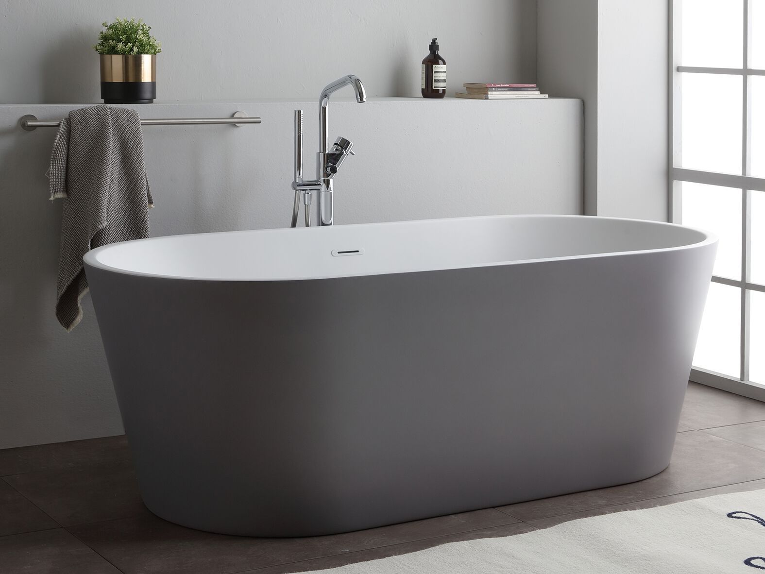 Акриловая овальная центральная ванна Olympia Ceramica трек ARCH-00082716 - Вид №5