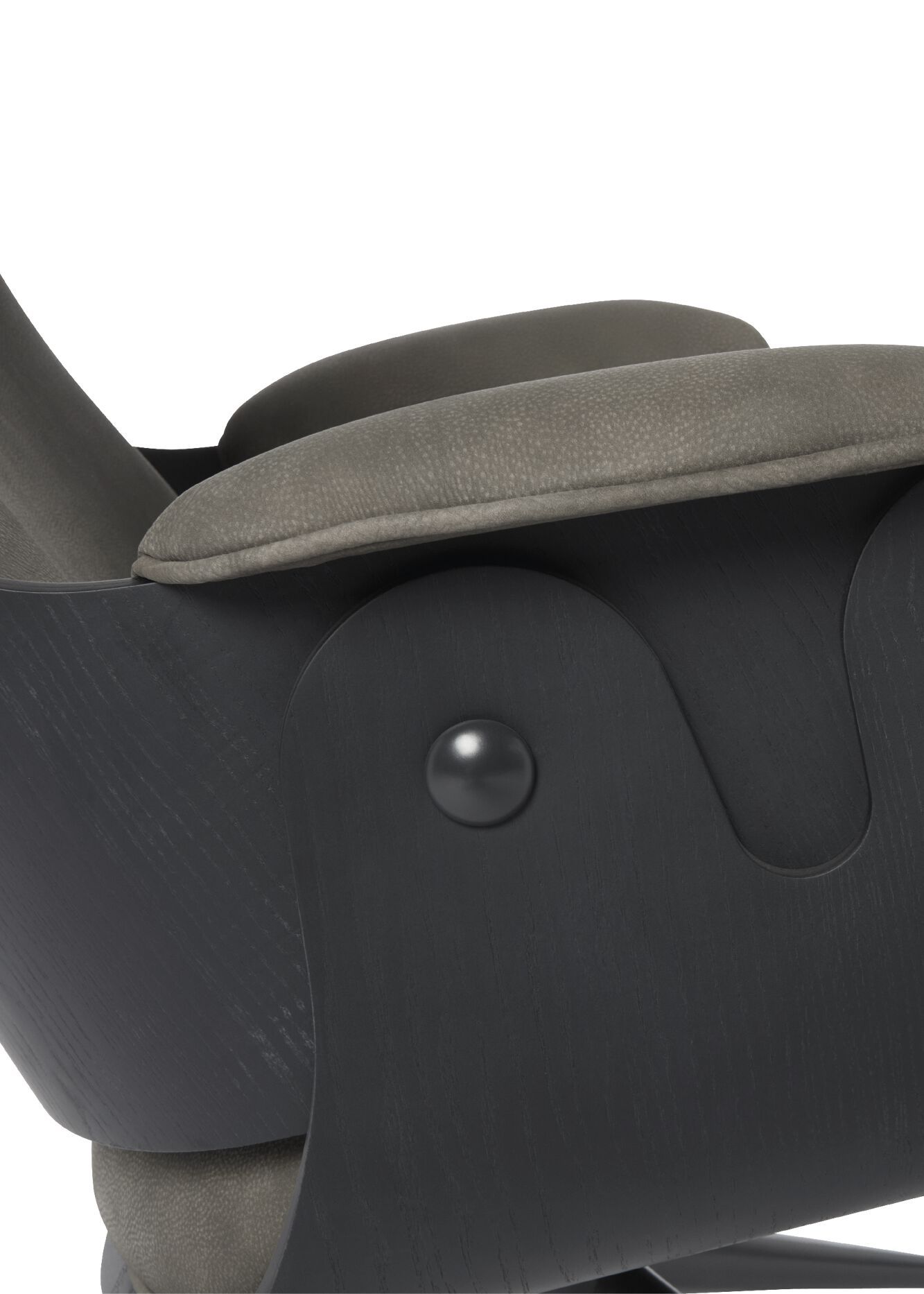 Тканевое кресло с высокой спинкой BD Barcelona LOUNGER ARCH-00090470 - Вид №8