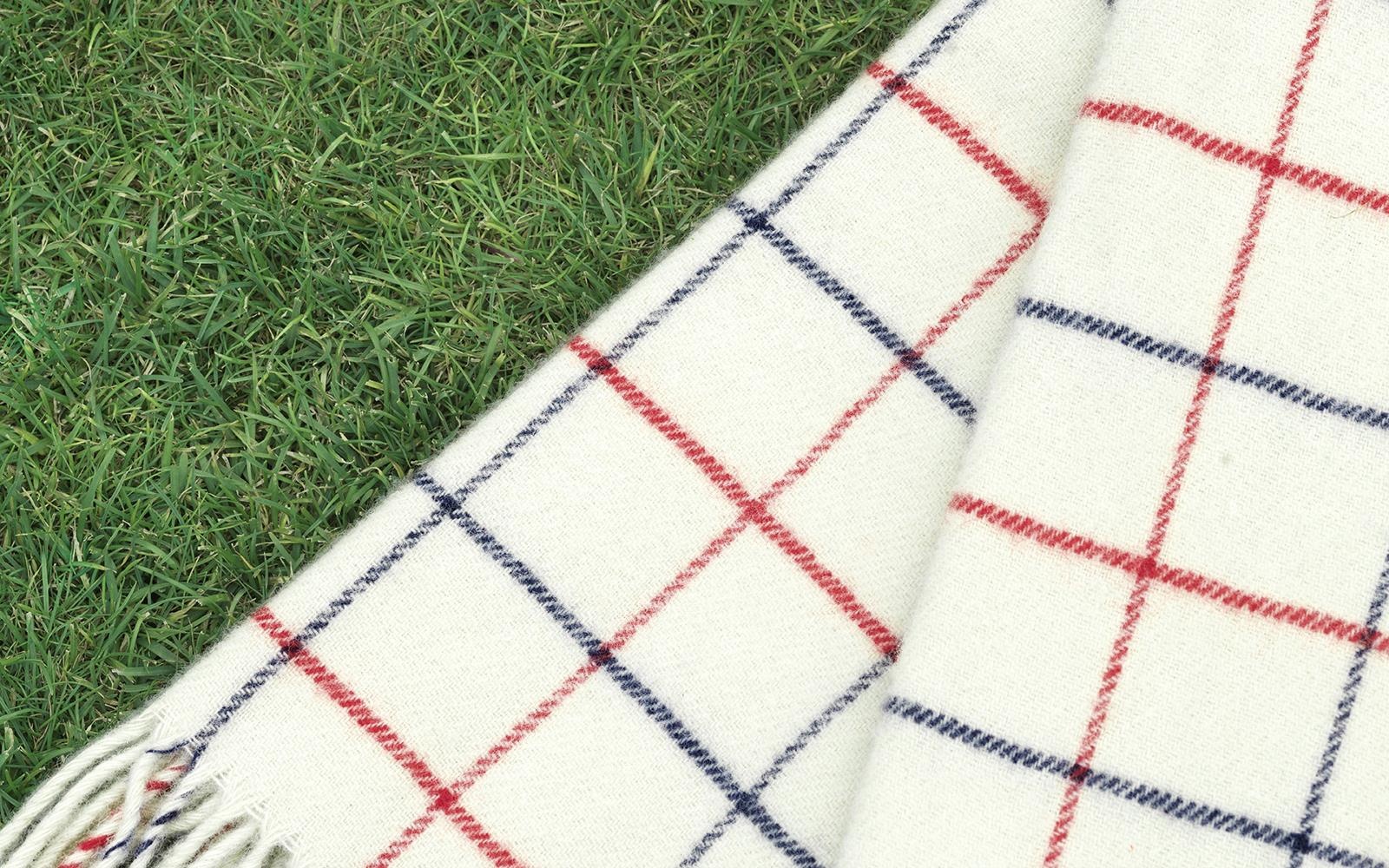 5000531 Одеяло Throw Blanket Simple Check Warm Grey Normann Copenhagen  - Вид №2