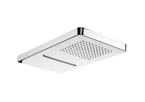 A5A9978C00 Настенная душевая лейка-водопад из нержавеющей стали ROCA Puzzle