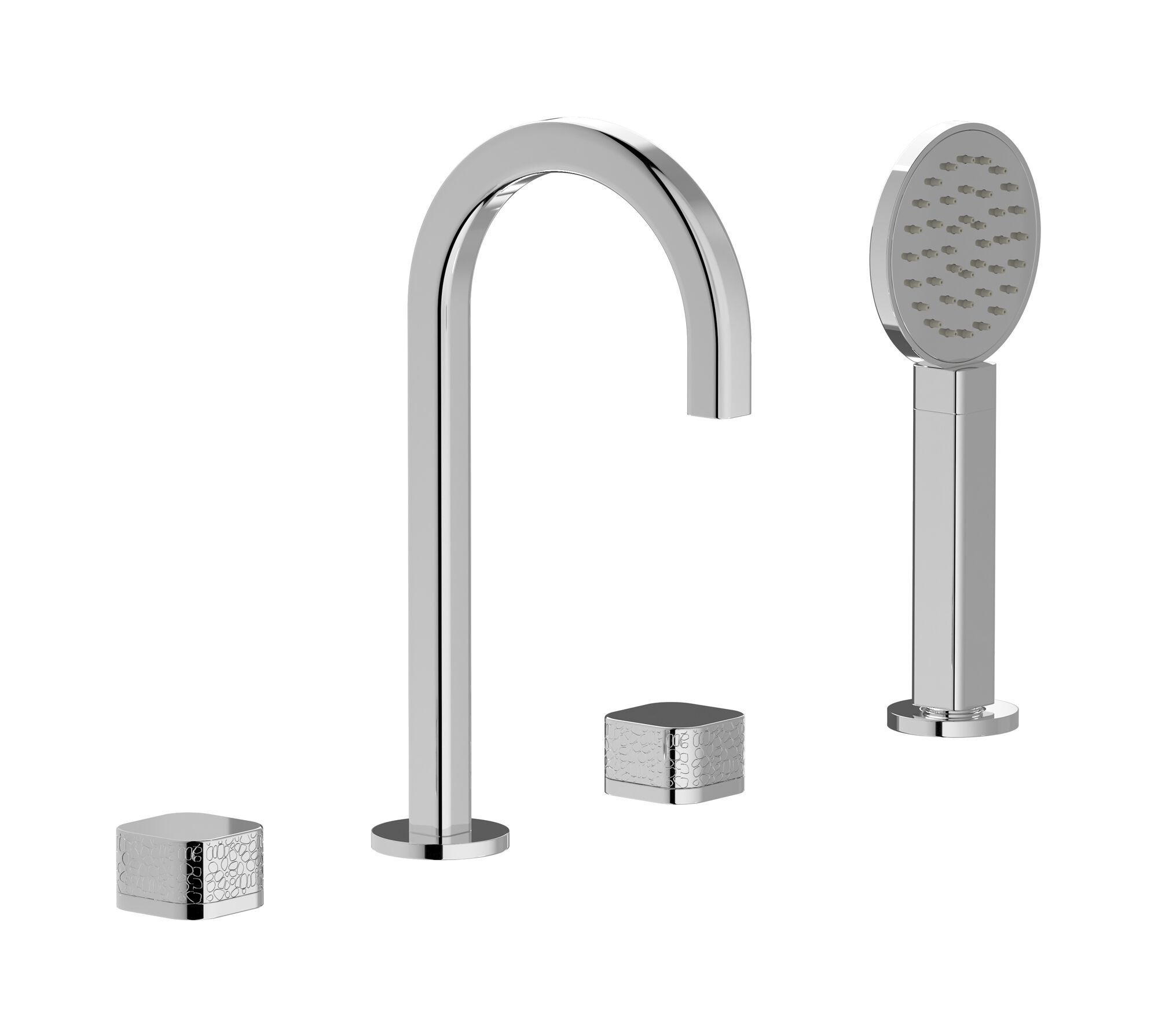 Смеситель для ванны с ручным душем IB гелий ARCH-00014103 - Вид №5