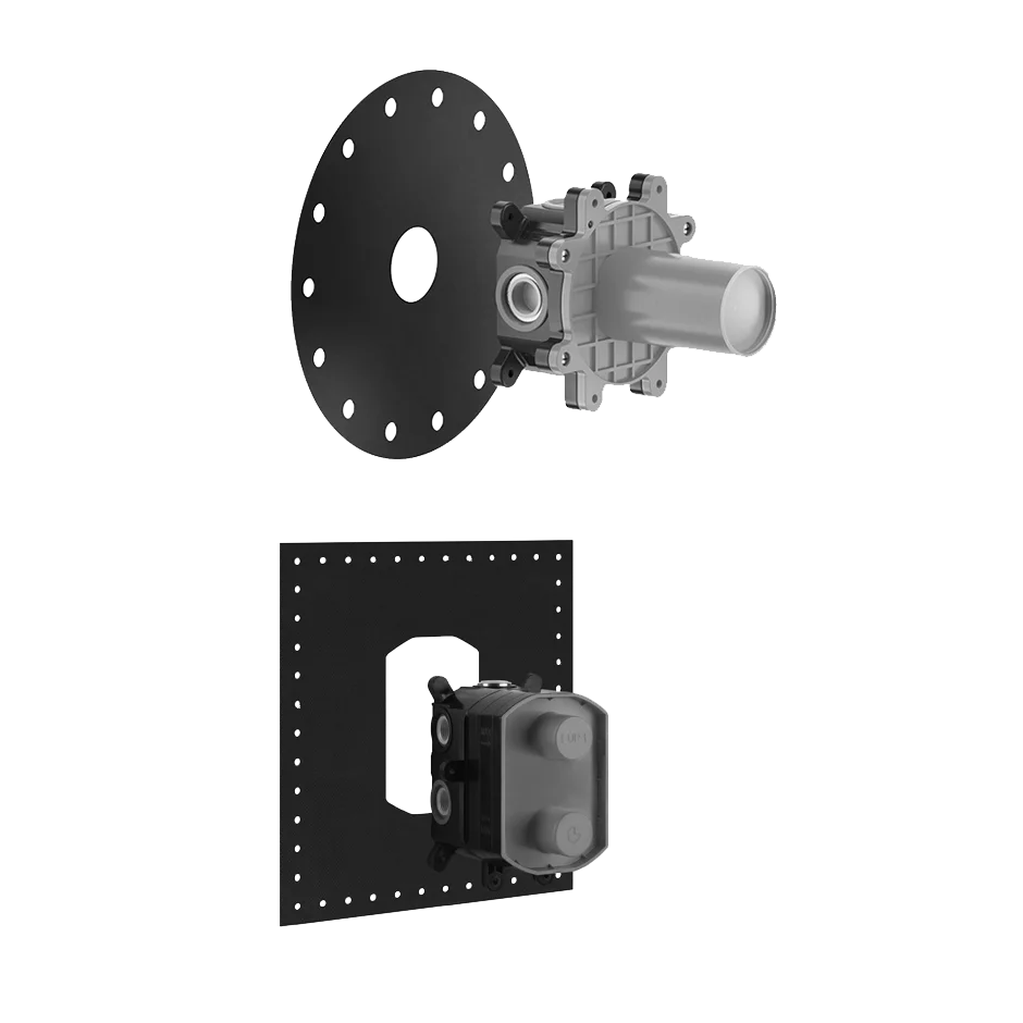 Электронный миксер 44665 031 Gessi Parti incasso ХРОМ 44665031