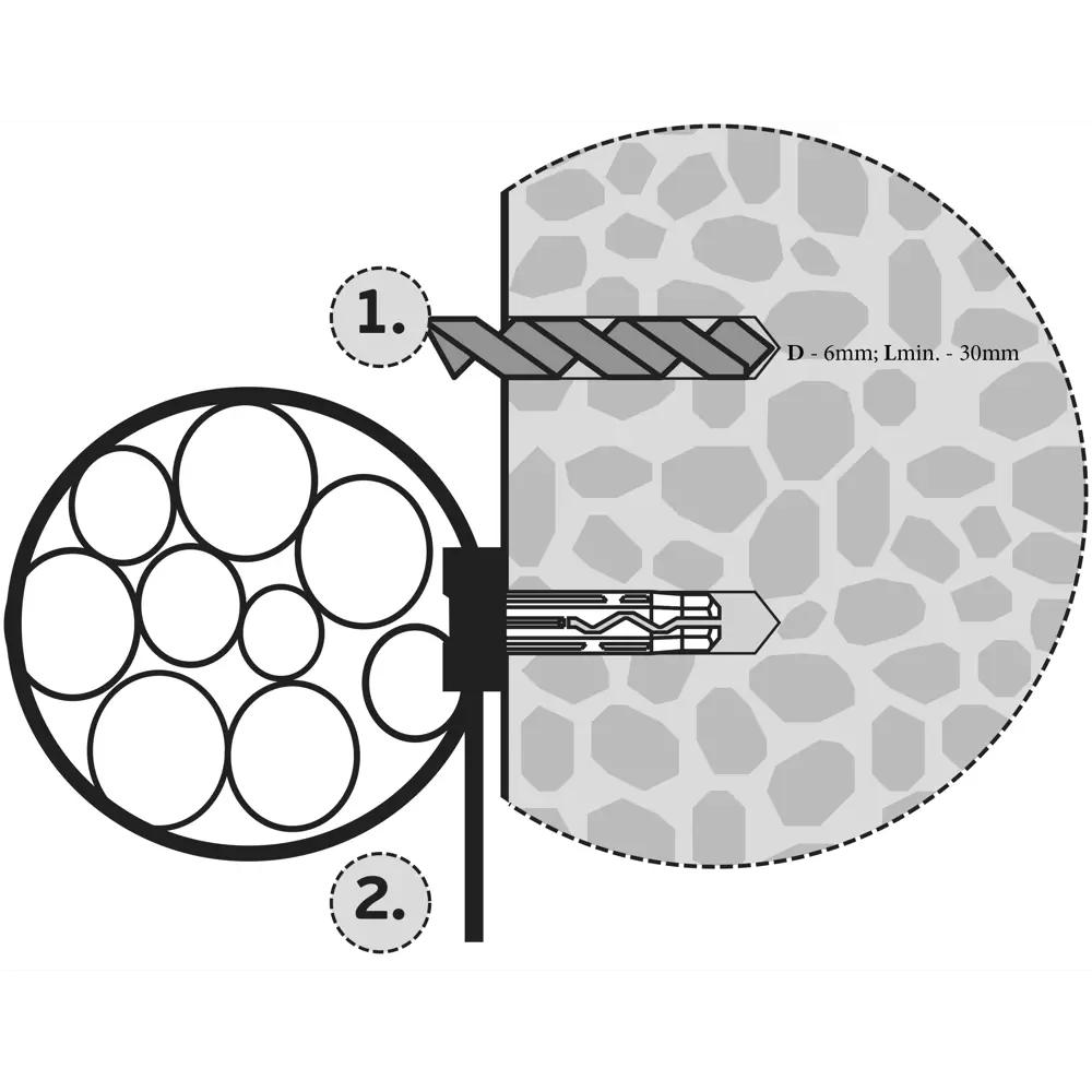 Хомут для труб и кабелей 16-32 мм цвет чёрный, 10 шт ЕВРОПАРТНЕР STLM-2177951 - Вид №5