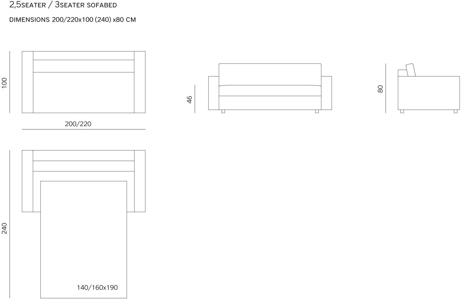 prostoria Диван-кровать Classic sun-id-1403318 - Вид №3