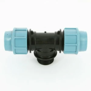 Тройник обжим-Н для труб ПНД UNIDELTA 32х1"