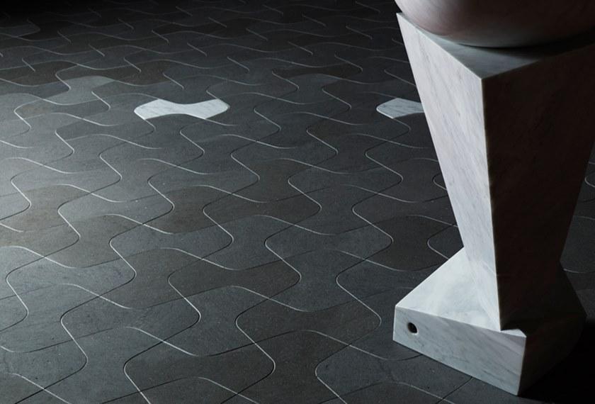 Palazzo Morelli Каррарский и базальтинный мрамор для пола / стен Marmo e pietra sun-id-1431666 - Вид №1