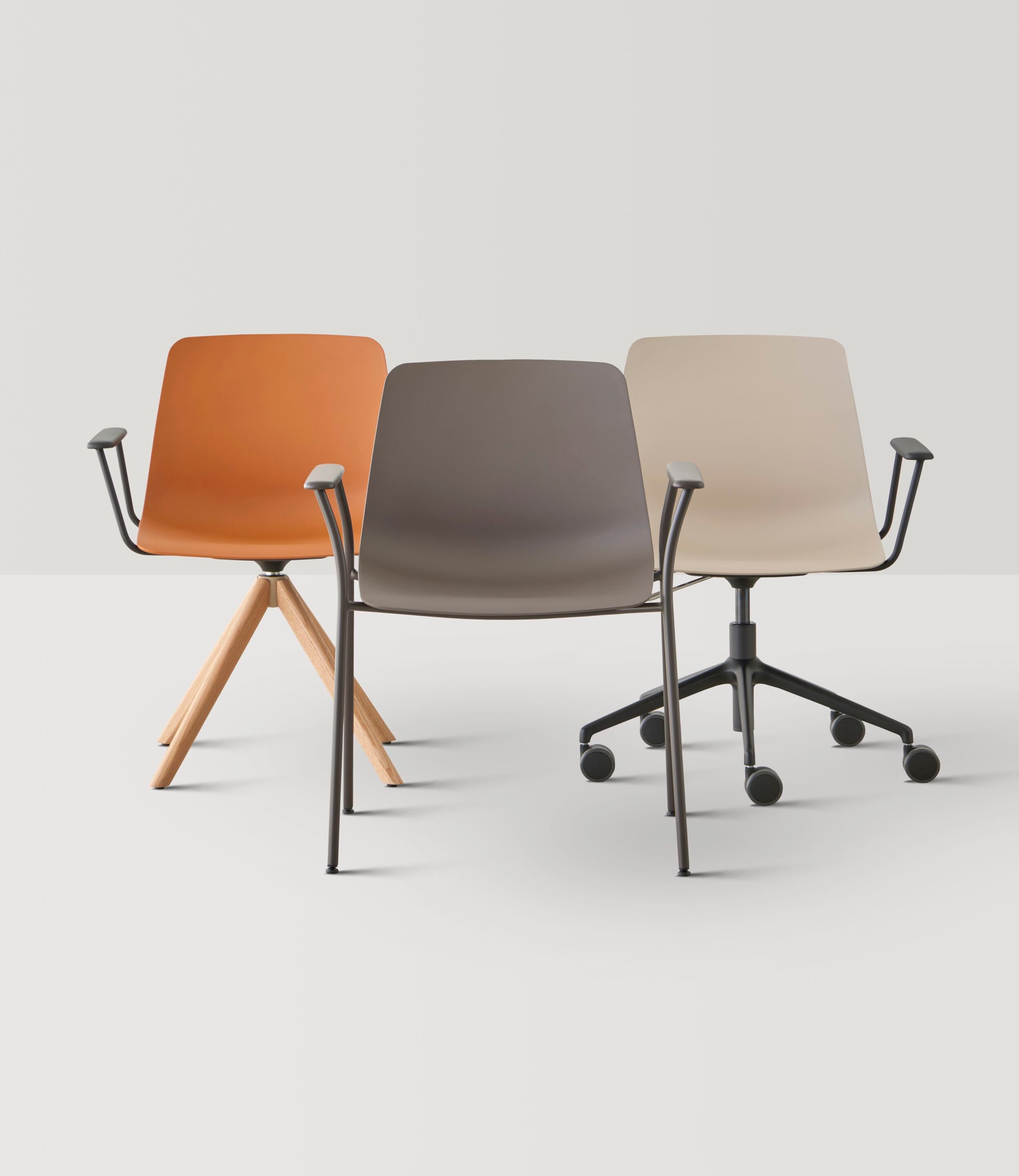 5 спиц ткань регулируемая высота операционный стул офис INCLASS Varya XL ARCH-00073671 - Вид №5