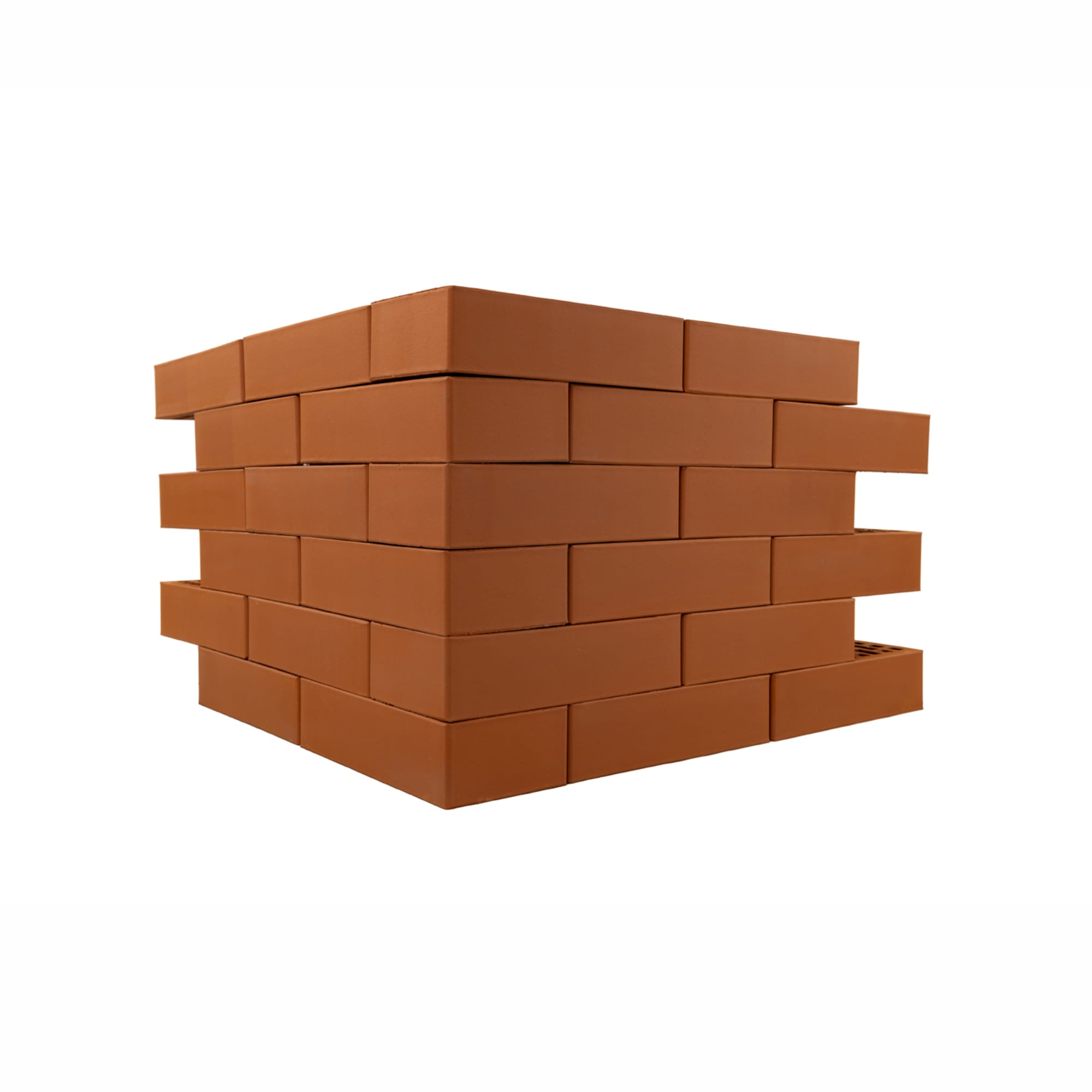 12643978 Кирпич облицовочный M150 красный 250х120х65 мм 1 НФ Santreyd  - Вид №4