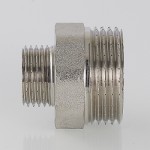 VTr.580.N.0302 Фитинг резьбовой – ниппель переходной Valtec 3/8" х 1/4"  - Вид №4
