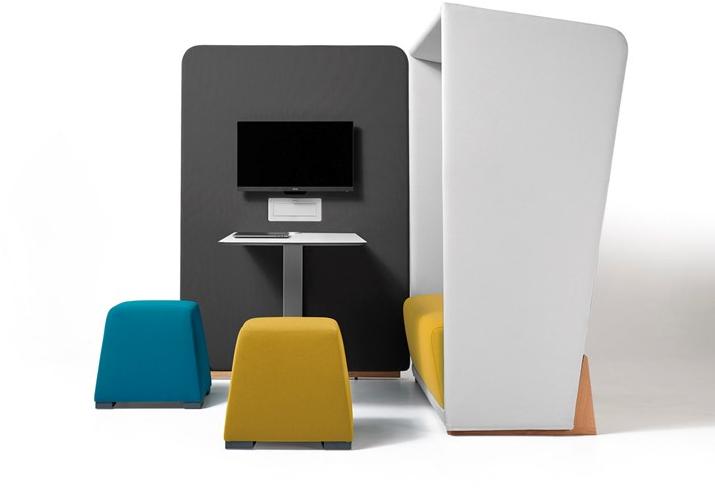 Diemme Пуф из мягкой ткани Circuit sun-id-1483310 - Вид №3