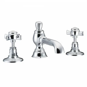 Traditional bathrooms АНГЛИЯ Смеситель для раковины на 3 отверстия ЛАНГЛИ Tb490.414.ag