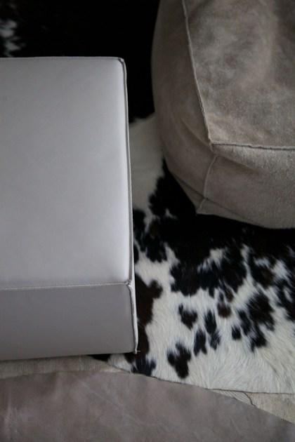 XAM Круглый коврик из воловьей кожи sun-id-1371707 - Вид №2