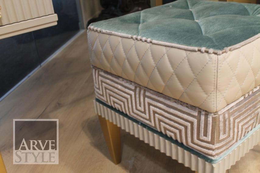 Квадратный пуф из ткани Arvestyle ARCH-00060916 - Вид №2