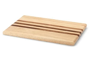 Разделочная доска из каучукового дерева натуральная Continenta CONTINENTA  00-3973487 Бежевый