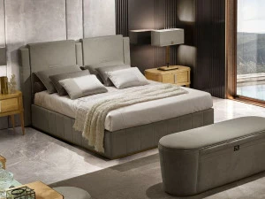 Barnini Oseo Кровать двуспальная с обивкой и высоким изголовьем Richmond upon thames Rc22 - rc24