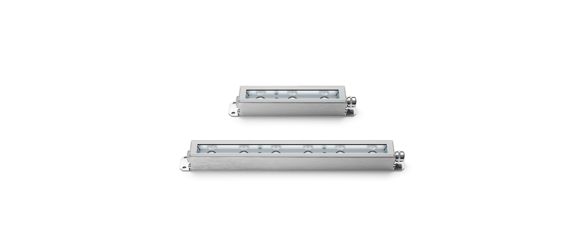 8419161 Встроенный светильник Platek MINI CORNICHE FULL INOX  MINI CORNICHE FULL INOX 100 mm - LED 4000K 13°  - Вид №1