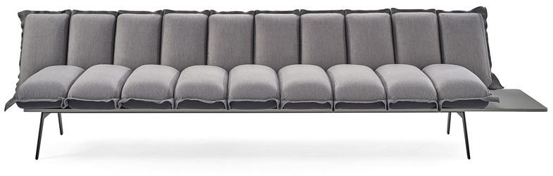 Sancal Скамья из ткани со спинкой Next stop sun-id-1368313 - Вид №2