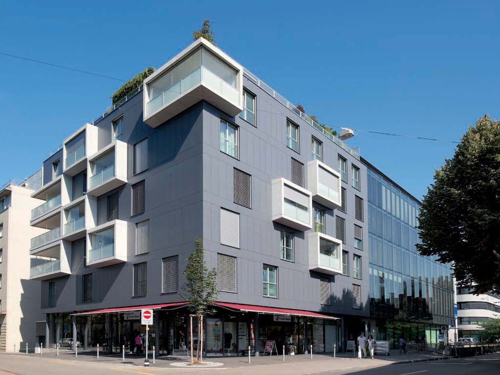 Фасадные и кровельные панели из армированного волокном бетона SWISSPEARL Swisspearl® ARCH-00046860 - Вид №41