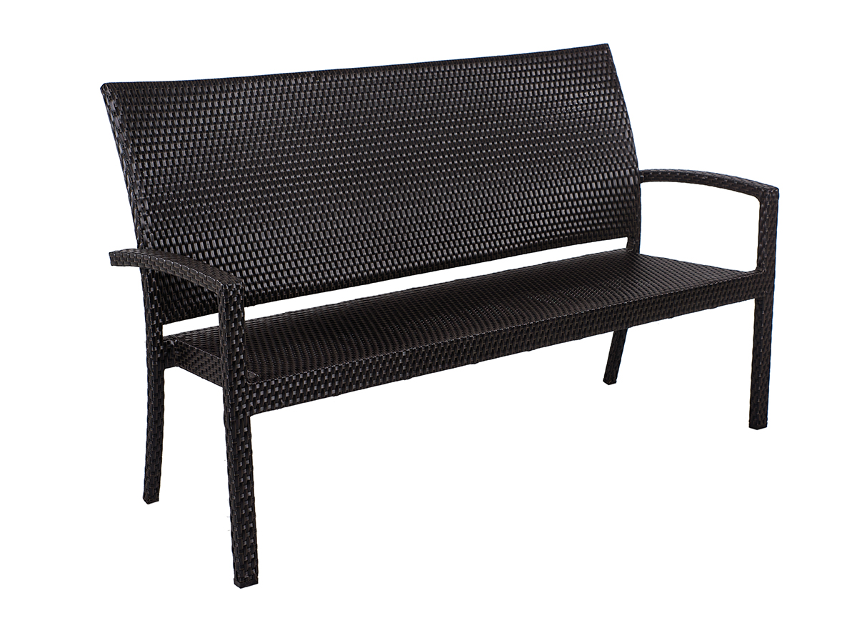 68.00.0127 Скамья Bellini mocca 3-х местная Mbm 