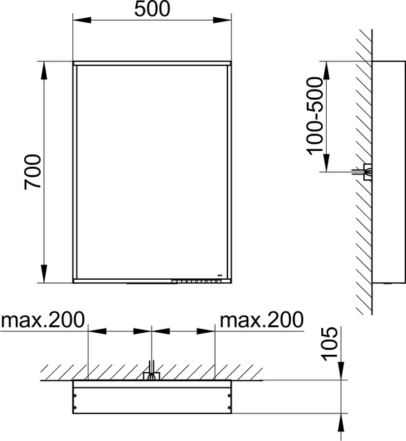 33097ZZ2000 Зеркало с подсветкой KEUCO Plan - Вид №8
