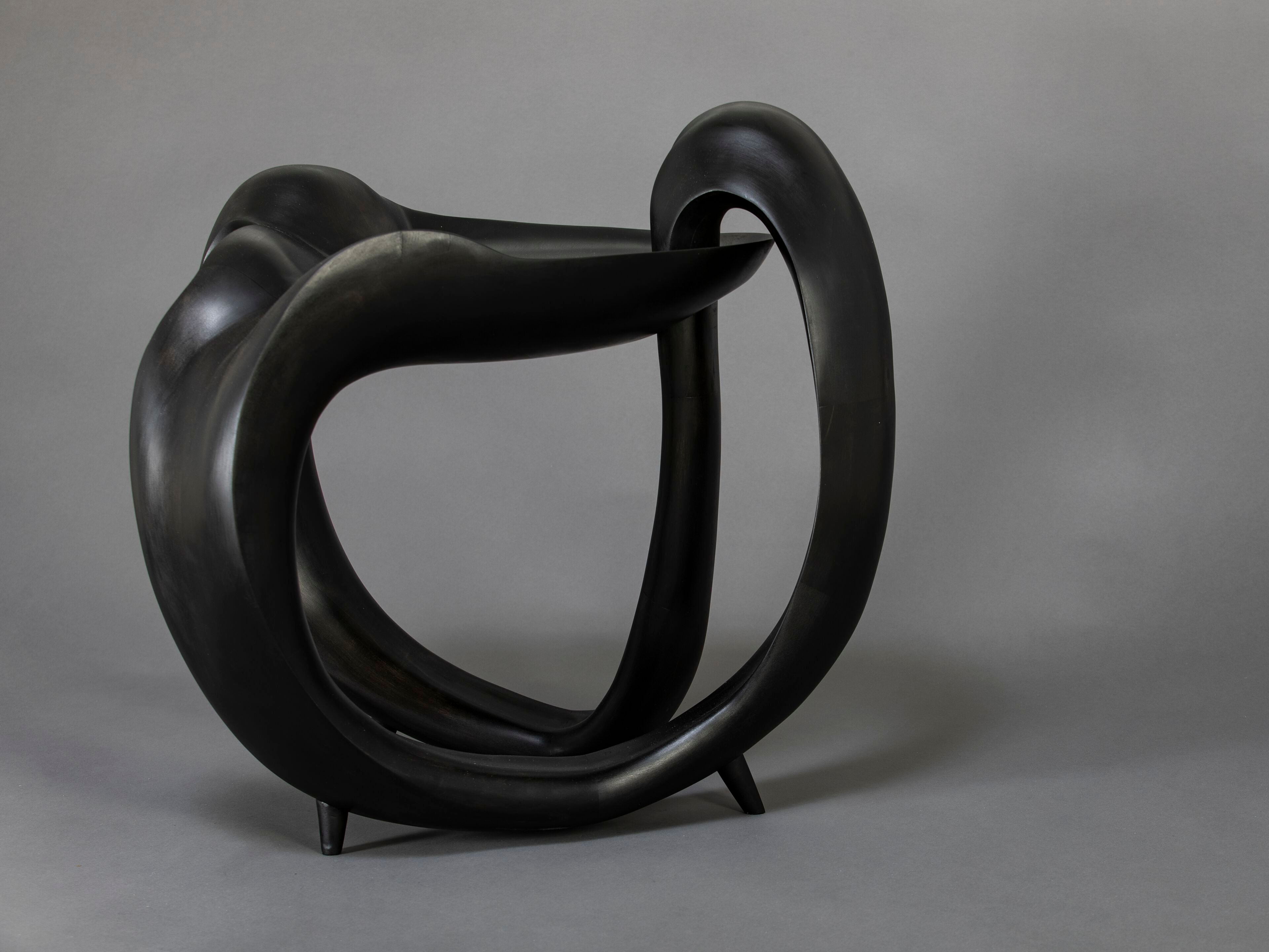 Журнальный столик из клена LO Contemporary LA PETITE CHIMERE NOIR 3 ARCH-00107038 - Вид №1