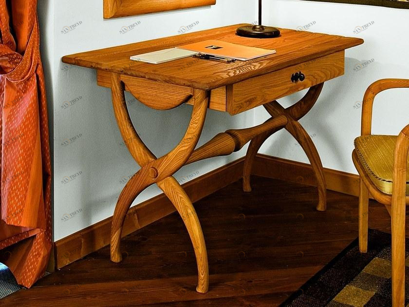 Arnaboldi Interiors Стол из каштана с ящиками Rota sun-id-1358247