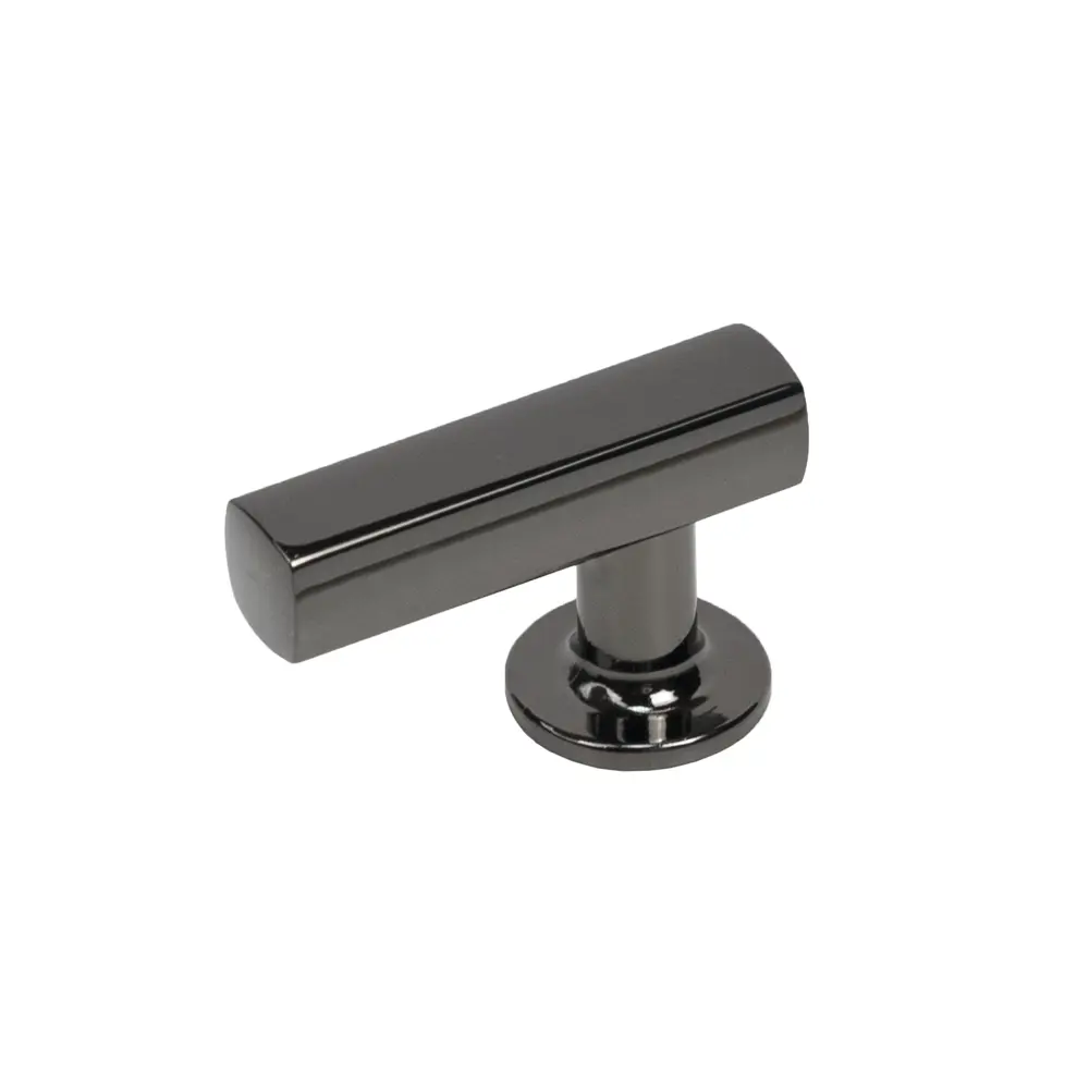 Мебельная ручка-кнопка Sigma цвет графит AKS STLM-2139807