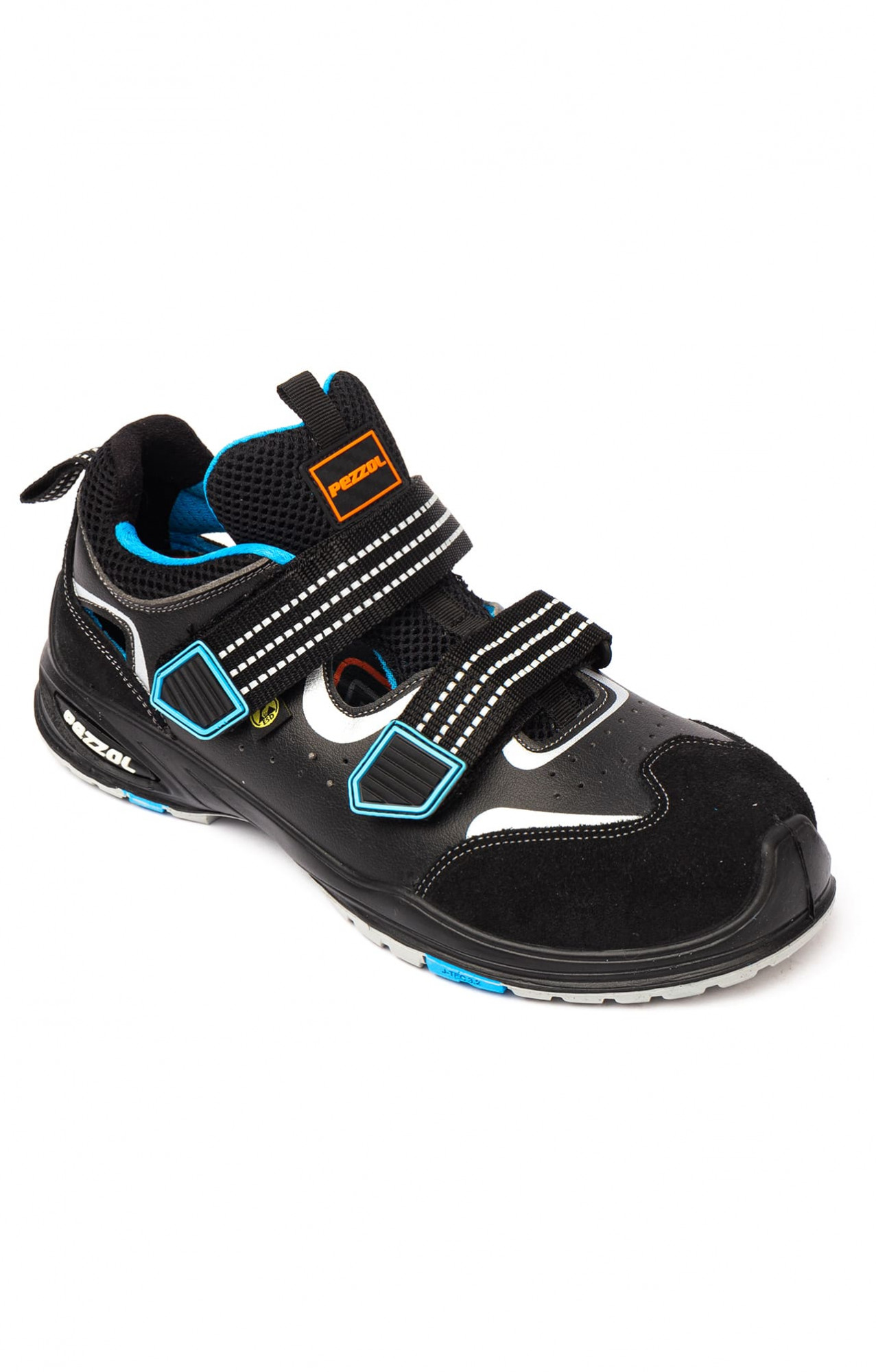 5031732 Полуботинки ПЕЦЦОЛЬ ФОРМУЛА 3 с перфорацией c композитным подноском и проколозащитной прокладкой черно-синие  Летняя обувь размер 41 Спецодежда 