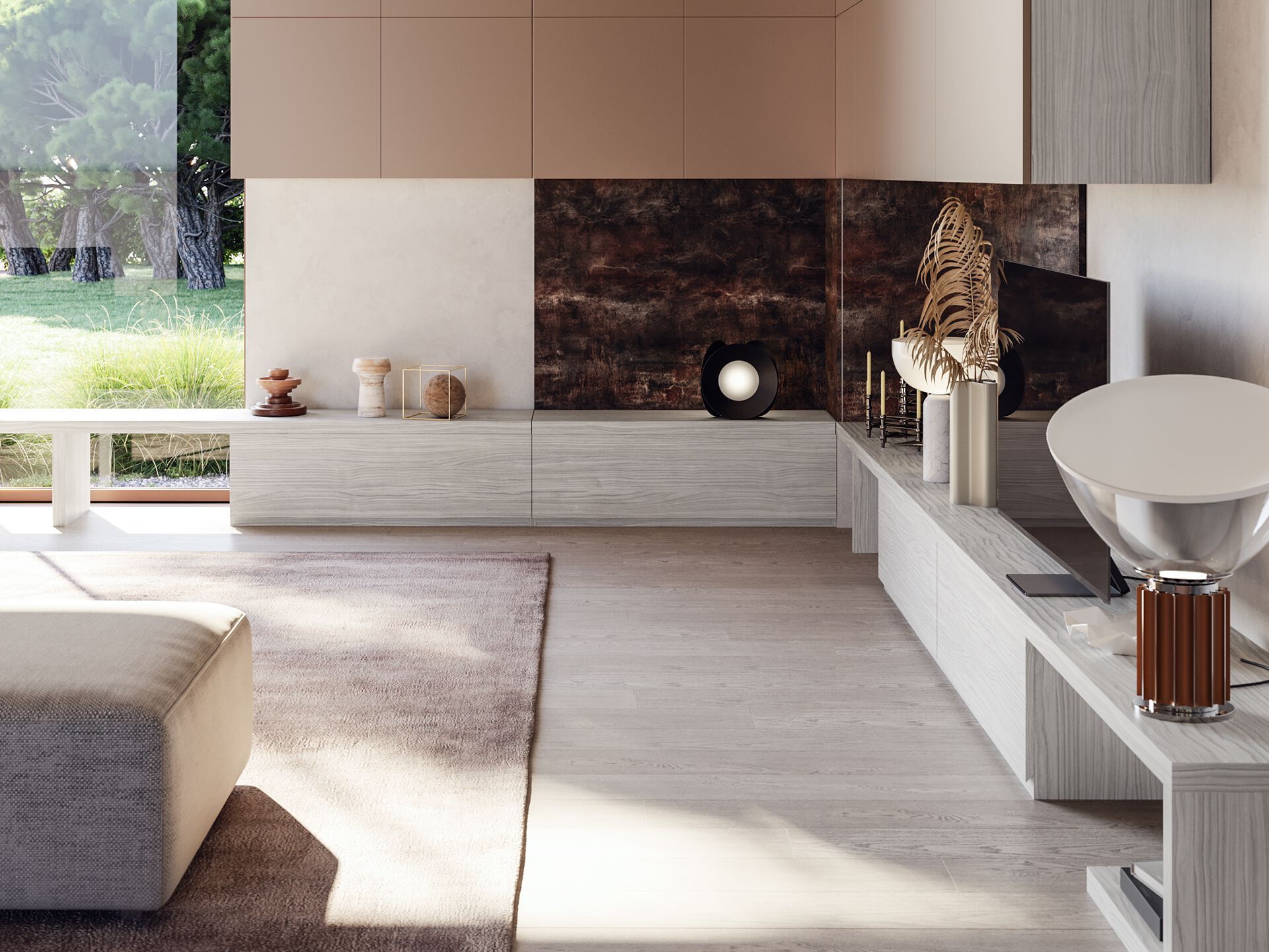 Оборудованная стена / книжный шкаф Giessegi день за днем ARCH-00149919 - Вид №2