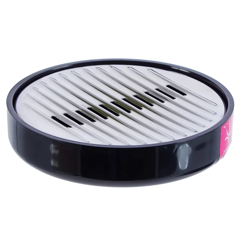 Мыльница настольная «Lenox» цвет чёрный PRIMANOVA STLM-2004930