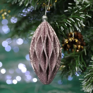 89377729 Новогоднее украшение Фонарик JM241932-3 нежно-розовый STLM-1511256