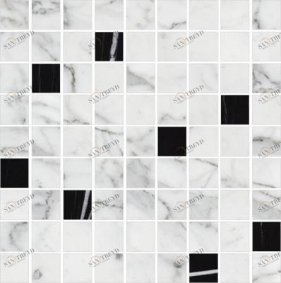 Мозаика K-1000(1004)/MR(LR)/m21 Marble Trend Mix 30х30 Kerranova sun-id-328969