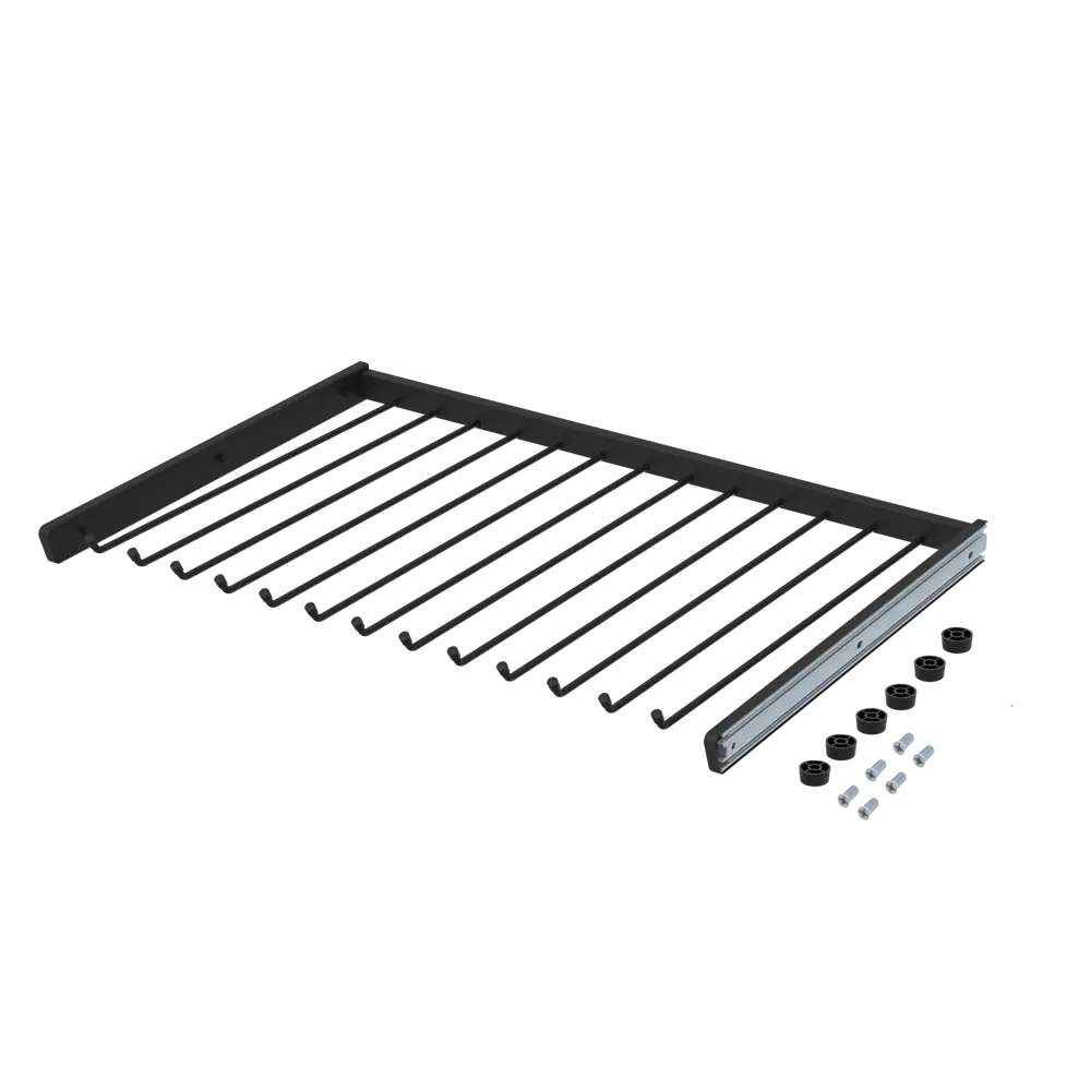 Брючница Лион 80x54.5 см KONSENSA сталь цвет черный 89436160 STLM-2102491  - Вид №5