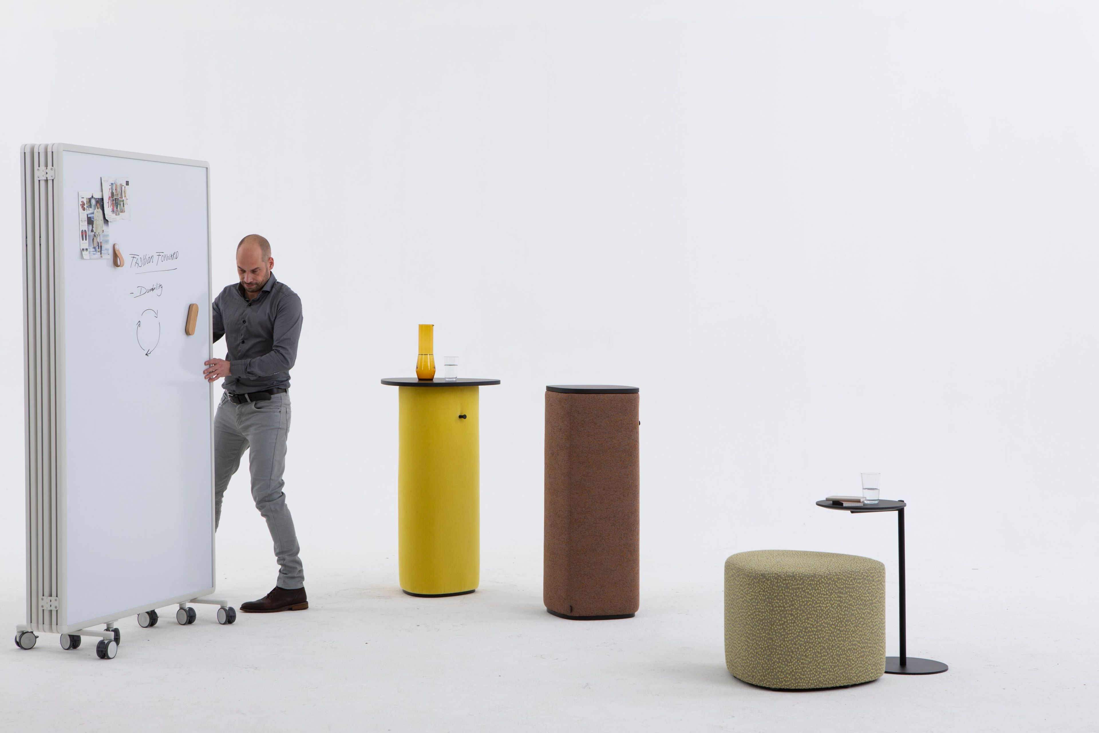 Звукопоглощающая ткань для мобильного офиса на колесах Cascando патио ARCH-00149125 - Вид №1