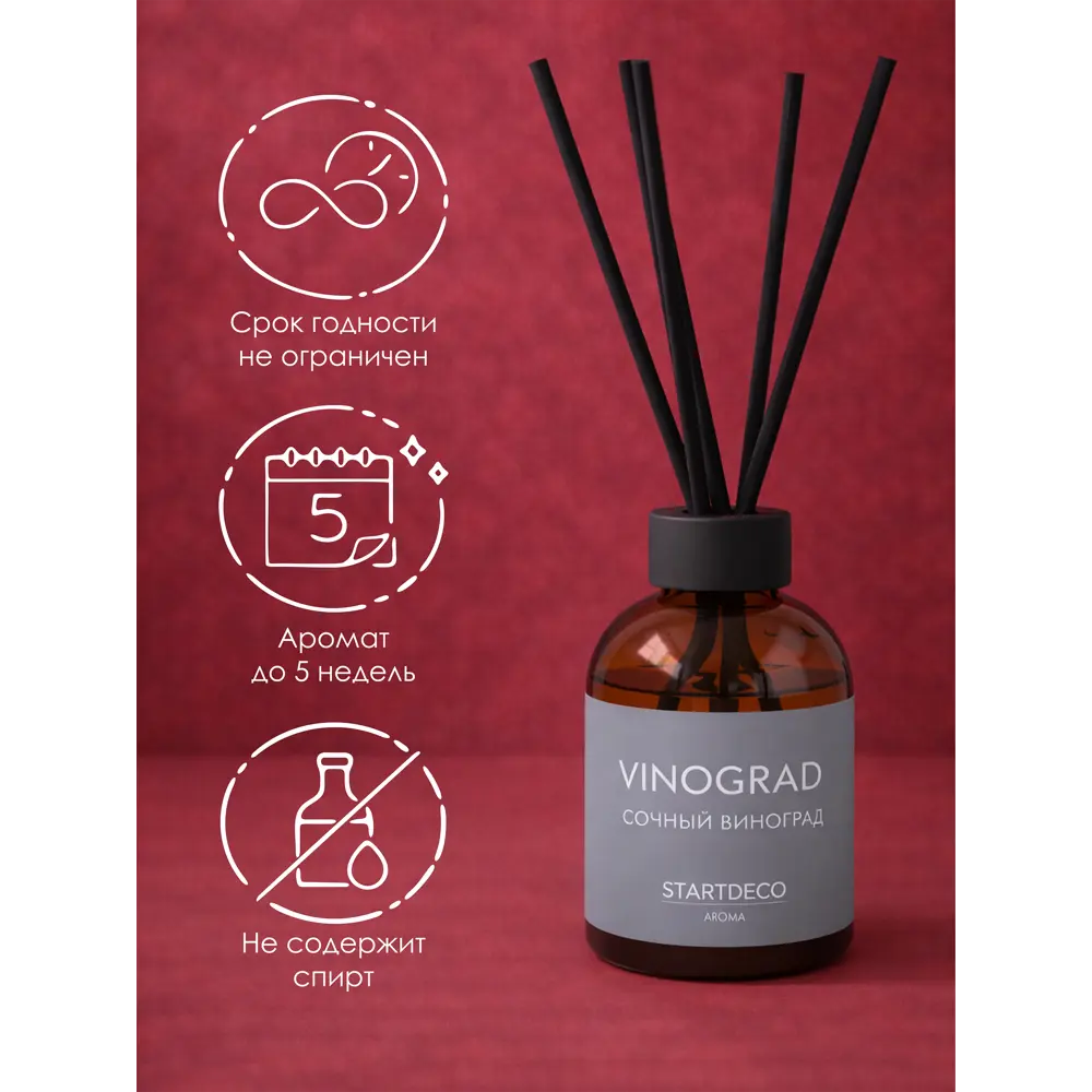 Диффузор Startdeco Vinograd S311811 50 мл STLM-2042840 - Вид №1