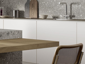 Столешница из керамогранита под дерево