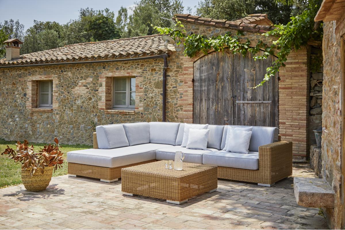 106822 Диван модульный с 2-мя подушками и правым подлокотником Point Golf POINT1920 - Вид №1