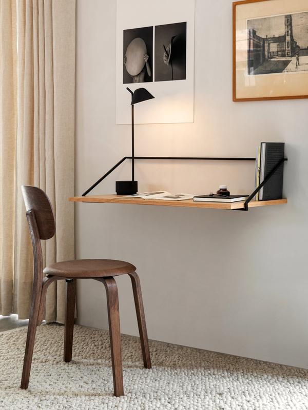 8350039 MENU Afteroom фанера, обеденный стул Дуб натуральный  - Вид №5