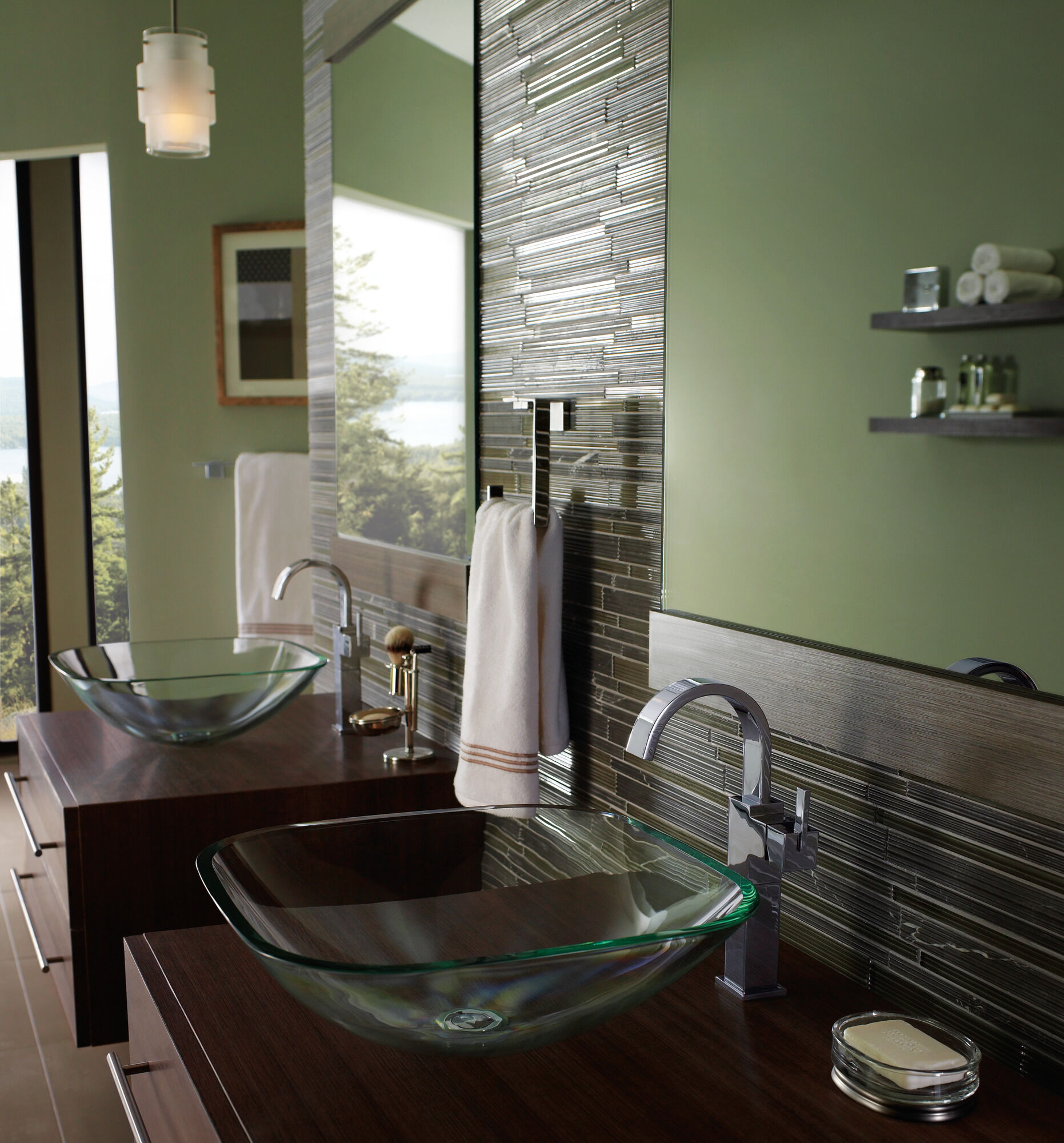 753LF Смеситель для ванной комнаты с одной ручкой Delta Faucet Vero Хром - Вид №1