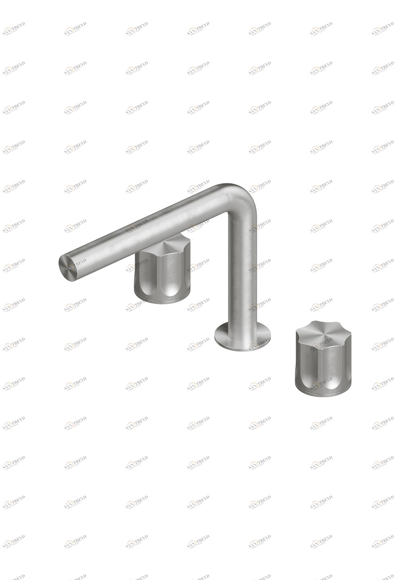 Modo. 17 07 V. Смеситель с тремя отверстиями Quadrodesign