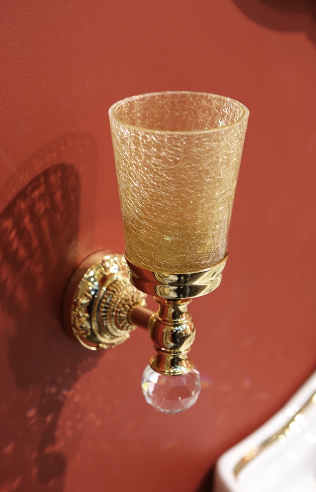 Стакан для щеток MIGLIORE.CRistalia ML.CRS-60.202.BR - бронза  - Вид №1