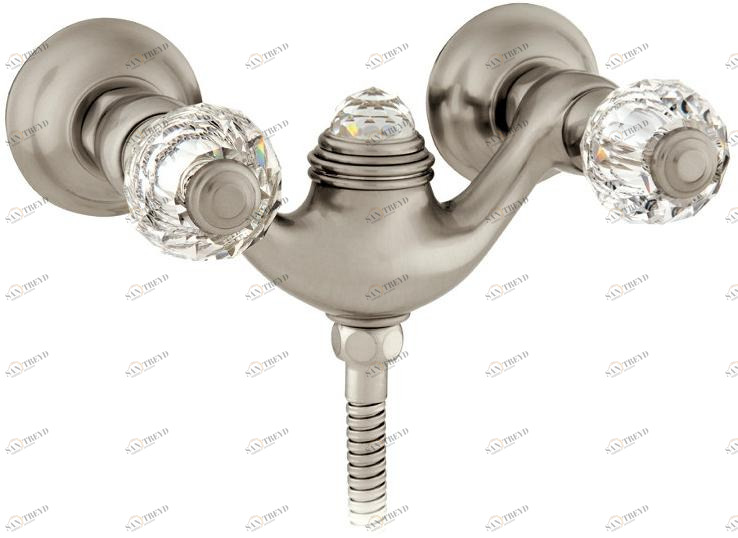 Bronces Mestre Смеситель для душа на 2 отверстия с кристаллами swarovski® Pacifica sun-id-1348486