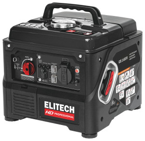 Электрогенератор   бензиновый Elitech GIS 1400R 9110360