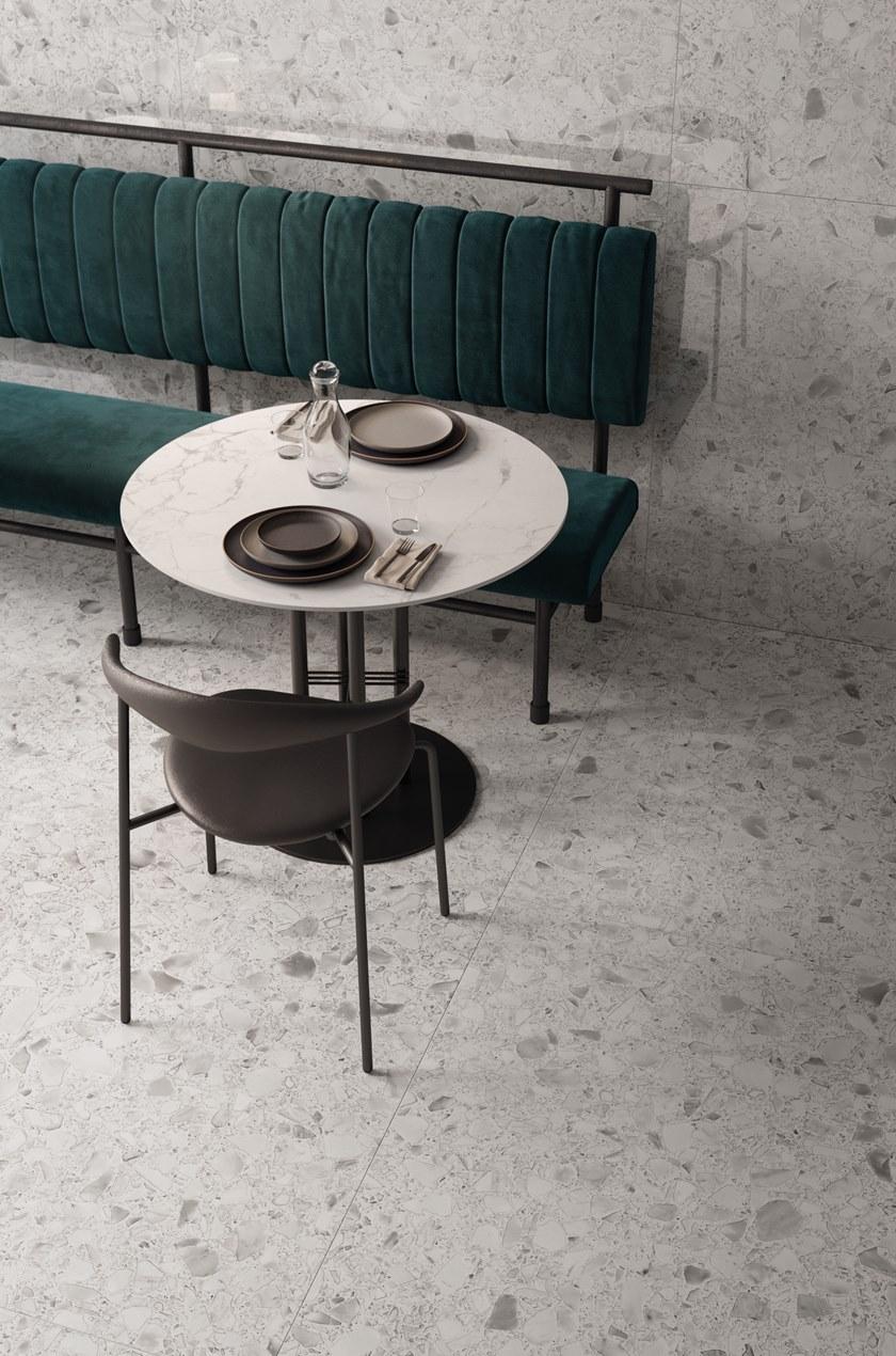 Casalgrande Padana Настенная / напольная плитка из керамогранита с венецианским эффектом терраццо sun-id-1469498 - Вид №8